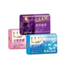 麗仕LUX香氛滋養香皂 三層花香密語 奢華香水級香氣6入組 - 水嫩柔膚, 80g, 6個