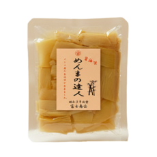 아지츠케 멘마 쇼유맛 70g - 일본 죽순절임 라멘 토핑 고명 소용량, 1개