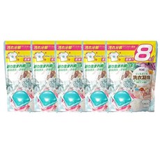 愛家捷 HSAE 8倍洗淨力 香氛 洗衣凝珠 濃縮衣物清潔劑 洗淨增豔柔軟除臭芳香 洗衣球, 1個, 5袋裝(150入), 150