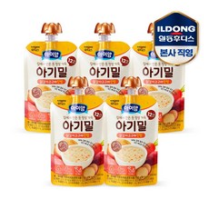 아이얌 아기밀 진밥, 닭감자고구마진밥, 100g, 5개
