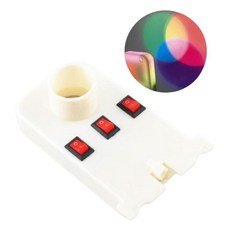 빛의혼합 빨초파 삼원색 합성실험장치 실험키트 과학관 교과연계실험, 1세트