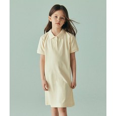 MUSINSA STANDARD KIDS [쿨탠다드] 피케 폴로 원피스 [에그렛] 109324