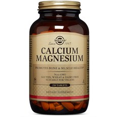 SOLGAR 鈣鎂補充錠, 250顆, 1罐