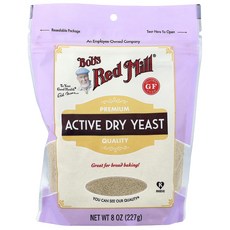 Bob's Red Mill 건조 효모 글루텐 무함유 227g (8oz), 226g, 3개