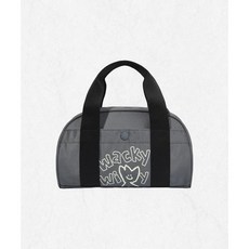 와키윌리 WACKY WILLY 키키 미니 보스톤백 차콜 WA2501BG03CH 2363531, F, 1개