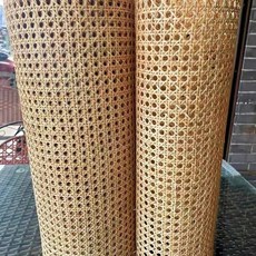 등나무 롤 천연 수공예 가구 재료 DIY 의자 테이블 캐비닛 문 제작용 35cm 40cm 45cm 50cm 55cm 폭, 원래 그린 색상 45cmx40cm, 1개