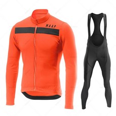새로운 2023 Maap 가을 사이클링 저지 세트 남자 도로 자전거 의류 긴 소매 Ciclismo 셔츠 MTB Maillot 자전거 유니폼 턱받이 바지