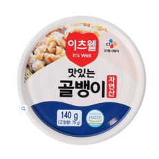 자연산 맛있는 골뱅이 이츠웰, 140g, 5개