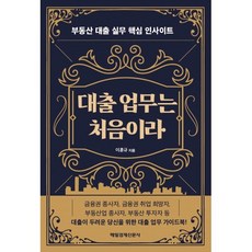 대출 업무는 처음이라:부동산 대출 실무 핵심 인사이트, 매일경제신문사, 이훈규