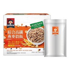桂格 綜合高纖燕麥穀飯 1.25公斤X3包, 1.25kg, 3個