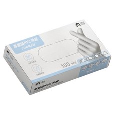 7822 Shop 專業級PVC手套 無粉加厚 左右手通用 觸控螢幕適用 100入多尺寸, 1個, PVC升級加厚100入, 透明, M