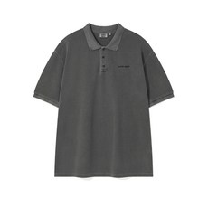 매장정품 와키윌리 WACKY WILLY 피그먼트 다잉 카라 티셔츠 차콜 WA2502ST15CH 499132