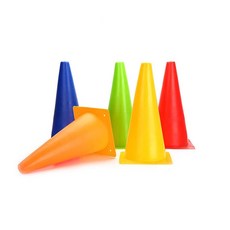 三角錐 訓練角錐 障礙物, 隨機色, 1個