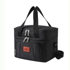 방수 피크닉 보온 쿨러백, 1L, 블랙24L