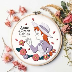 단비가 빨강머리앤 펀치니들 DIY 키트 핸드메이드키트