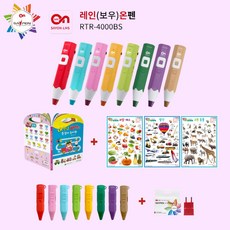 4세대 세이펜 레인온펜 32GB + 손잡이 놀이책 + 정품 실리콘케이스 + 전용충전기 +학습브로마이드 3종 + 공룡카드 10장, 우드+우드
