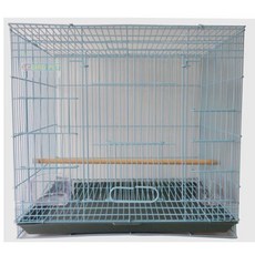 ＊來成鳥園＊折疊式鳥籠 1.5尺 適合鸚鵡 雀科 野鳥等寵物 組裝簡單 收納方便, 1個, 籠子+底盤,需自行組裝