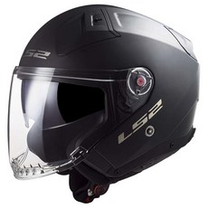 LS2 Helmets 오픈 페이스 인피니티 II 헬멧 (매트 블랙 - 스몰)_168705, X-Small_168705, 매트 블랙