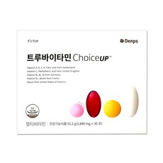 덴프스 트루바이타민 초이스 업 30p, 55.2g, 1개
