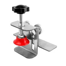 조절 가능 캐비닛 도어 설치 지정기 스테인리스 스틸, 01 1pc silver