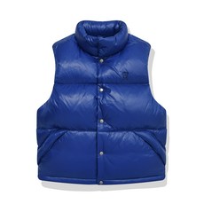 와키윌리화섬 다운 베스트 블루