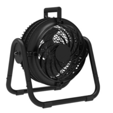 ALASKA 立式工業風扇，附滾輪，可調風向，低噪音, 1個