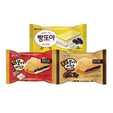 빙그레 붕어싸만코 떡6개+초코6개+빵또아 소프트6개 아이스크림 초등 중등 간식 별미 학원 유치원 사무실, 1개