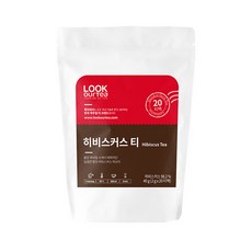 룩아워티 히비스커스 20티백, 1개, 20개입, 1g