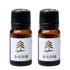 국내산 잎 편백오일, 2개, 10ml