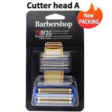 BaByliss PRO FXFS2G 면도날 헤드 남성용 전기 메쉬 블레이드 네트 오리지널 수염 부품, 04 FXFS2 Blue