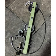 팔씨름 도르래 훈련기 근력기 고위 갠트리 드래그, 1개, 표준 중간 위치 풀리