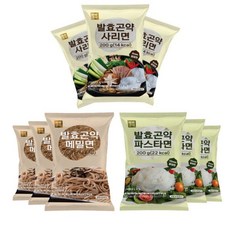 곤약가 발효곤약면 3종 (사리면 메밀면 파스타면) 9팩 묶음 골라담기 (각 3종 묶음)