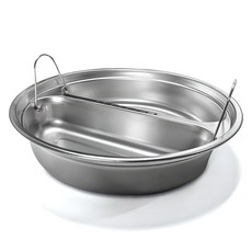 BELLOVIE 不鏽鋼低醣飯蒸盤, 1個, 18.8cm