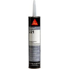 Sika Sikaflex-221 - Black Multi-Purpose Polyurethane sealant/Adhesive Creates Permanent Elastic Se, Compact