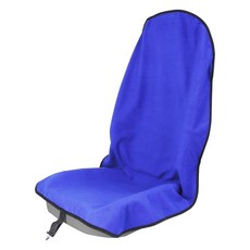 Zinytrae 스웨트 타월 카시트 커버 프로텍터 앞좌석 체육관 운동 달리기 수영 해변 하이킹용 자동차 트럭 밴 SUV용 방수 범용 시트 핑크 1개 193757, 1pcs Front Seat, 블루