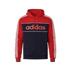 아디다스 컬러 블록 후드 스웨트셔츠