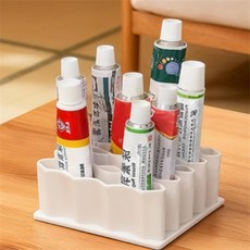 정그리마켓 다용도 연고 꽂이 홀더 브러쉬홀더 물감정리함 핸드크림정리함, 블랙