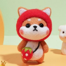 모라두마켓 딸기시바 인형키트 키링DIY