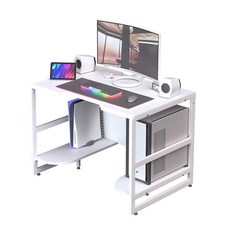 상도가구 프로몬스터 기본형 4종 게이밍책상 컴퓨터책상, 화이트