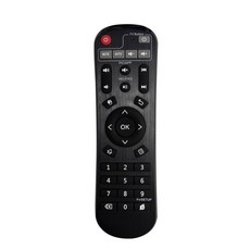 Aidroid TV 박스용 범용 리모컨 IR 리모컨 X96 Max X96 Max Plus S912 T95Z Q Plus 셋톱 박스 미디어 플레이어, 한개옵션0, 한개옵션1