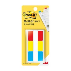 포스트-잇 인덱스탭 N686-BRY 인덱스탭 3색 3M, N686-BRY(85944)