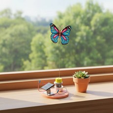 태양광 춤추는 꽃과나비 만들기 (나비) 태양전지 광전효과 철사 탄성 과학실험 조립키트