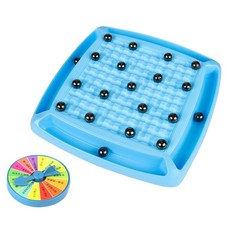 踩雷磁力感應棋，磁力感應桌遊，益智遊戲，親子互動桌遊，邏輯思維訓練，便攜式桌遊, 棋盤組(附磁鐵棋20顆), 1個