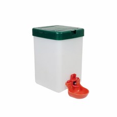 벽걸이형 케이지 토끼물통 닭 병아리 물통, 2개, 기본형 B타입 500ML