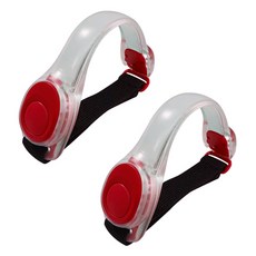 Wear It To Heart LED 臂章安全燈夜間安全帶 紅色, 2個