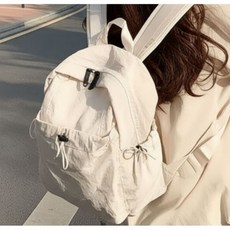 나들이 여성 초경량 바스락 캔버스 방수 백팩