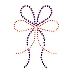 의류리폼 핫픽스 모티브 ribbon-003 핫픽스 의류리폼 핫픽스모티브 반짝이스티커, Aqua Pink, Aqua Pink