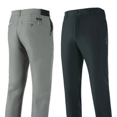 김영주 골프웨어 아트 밴드 스판 융털 골프 기모바지 남자겨울바지 본딩 골프팬츠 파크골프 191