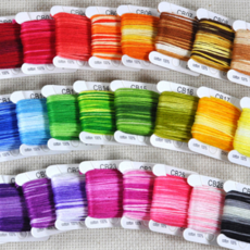 DMC 25번 면사 정품 프랑스자수실 십자수 부자재, ST-A10 ROSACE복합사(4m), 1개