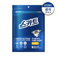 유한킴벌리 [장마대비] 스카트 트리플액션 사계절제습제 페어앤프리지아 30g10입 프리미엄 화장지 미용티슈